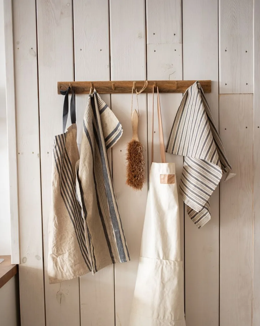 Tablier de cuisine en lin
